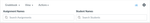 Gradebook Assignment Names Field