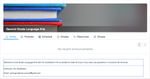 Subject Home Page for Students