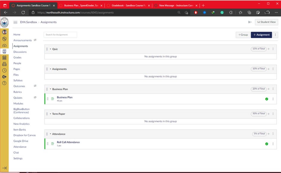 Grading assignment as points vs percentage Instructure Community 490920
