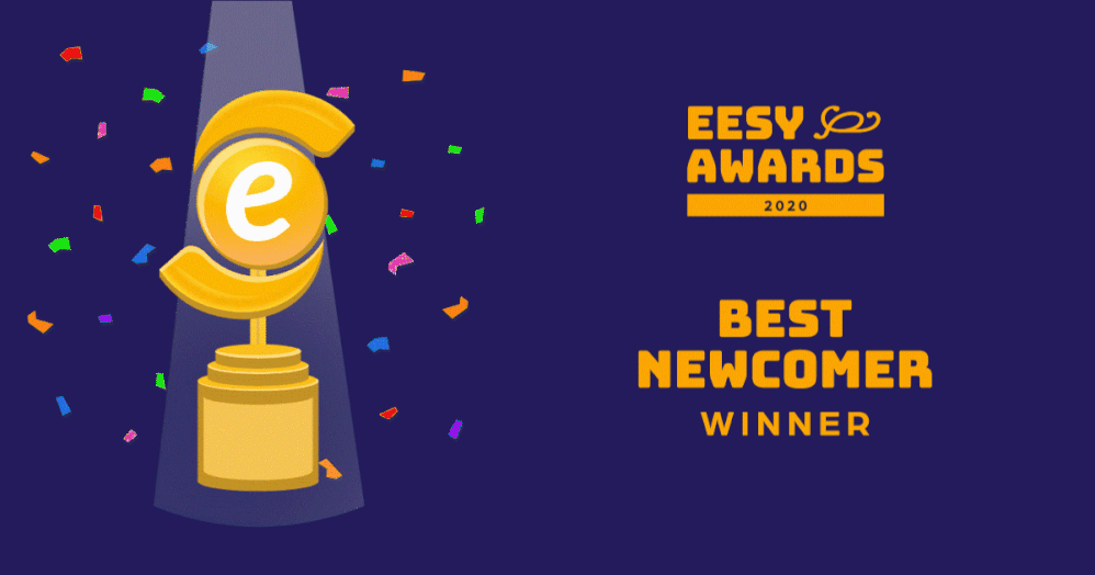 EesyAwards Best Newcomer - Winner 2020 (1).gif