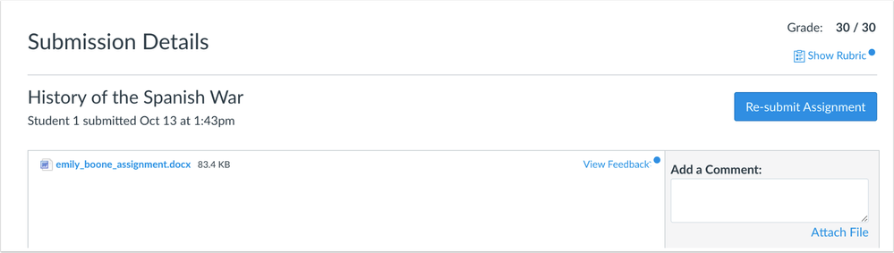 Feedback Indicators