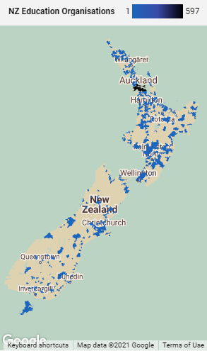 Edu Orgs in NZ