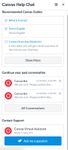 Canvas Help Chat
