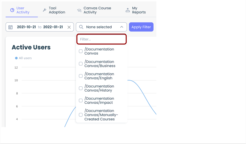 Search Filter