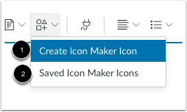 Icon Maker Menu