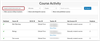 Course Activity Canvas Instance Dropdown