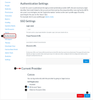 Enable Self Registration