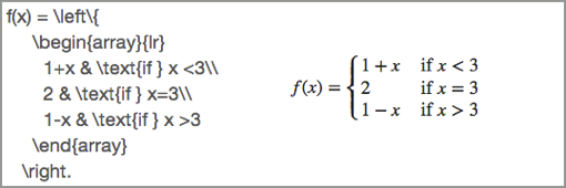 Piecewise Functions