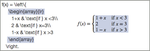 Piecewise Functions