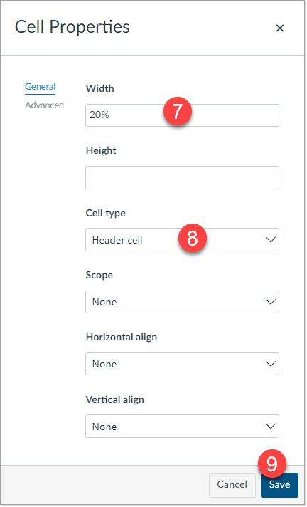 Table Accessibility In Canvas - Instructure Community - 277208