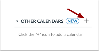 Other Calendars Add Icon