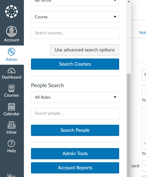admin flyout menu people search and buttons.png Admin flyout menu people search and buttons