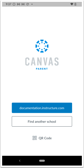 Parent Login Page