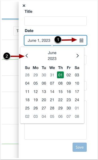 To-Do Calendar Icon and Arrows