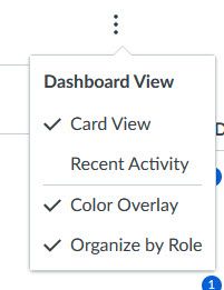 Mockup of the "Organize by Role" option