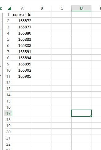 Solved: How do I tell postman to reset a list of course ID - Instructure  Community - 580486