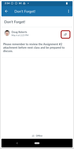 Classic Discussions/Assignments Attach Icon