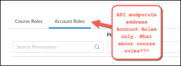 Account Vs Course Roles in Admin UI