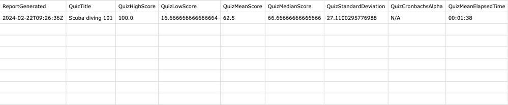 View CSV File Example