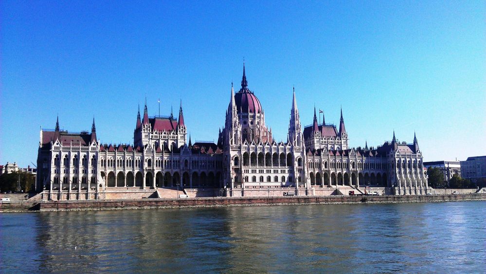 Parliament from the Danube