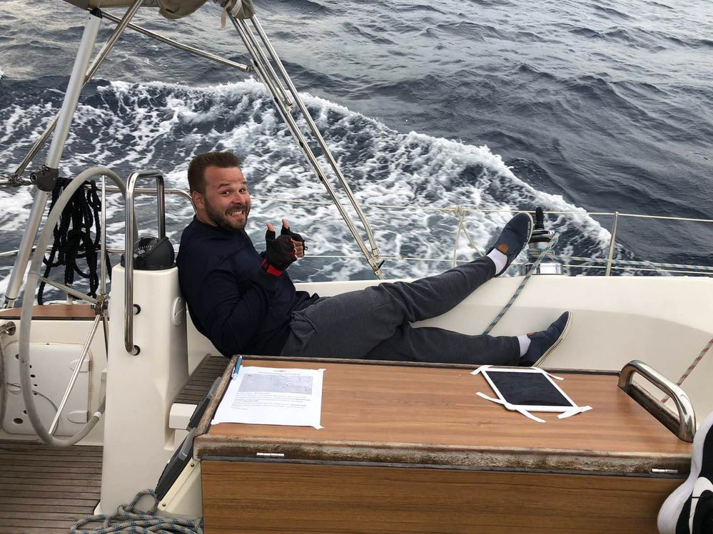 Sailing in Croatia