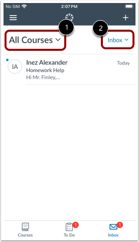 Inbox Filters