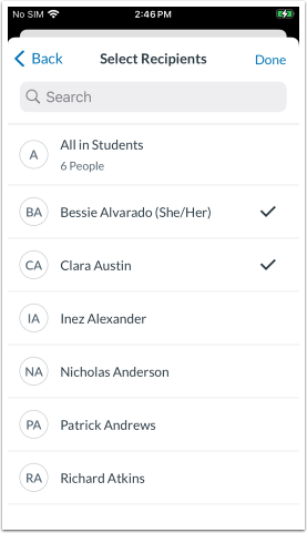 Message Recipient Bulk Add
