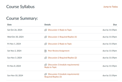 Course Summary with Checkpoints