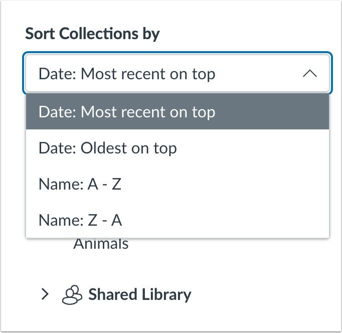 View Sort Options