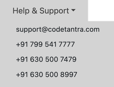 Codetantra Help Support.png