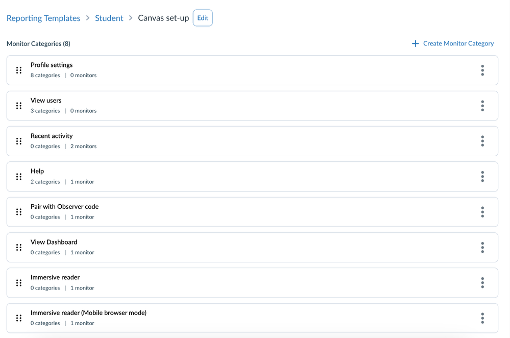 Mobile Browser Reporting Template - Student