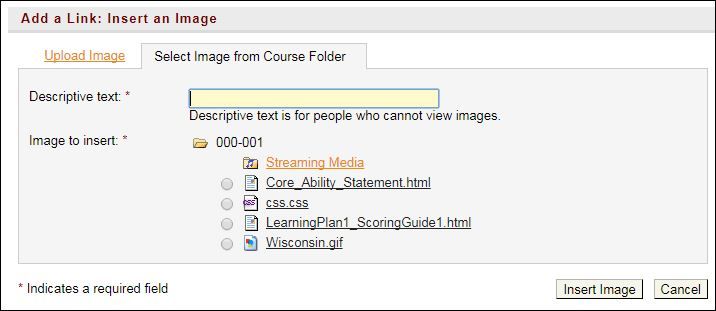 eCollege Image Upload 2