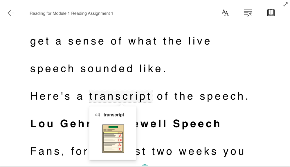 Page with immersive authoring functionality Page with immersive authoring functionality